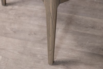 cologne side dining chair dark grey leg close up